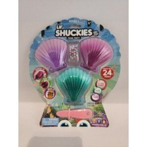 Lil' Shuckies Pearl Party Series 1 - (3 Pack) with Purple Teal & Pink Shells